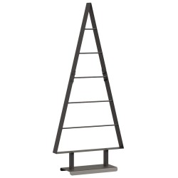 Arbre de Noël en métal avec support Noir 90 cm Acier 512858512858