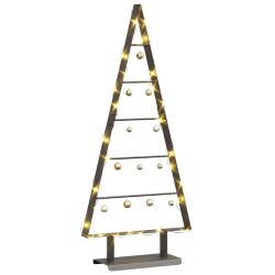 Arbre de Noël en métal avec support Noir 90 cm Acier 512858512858