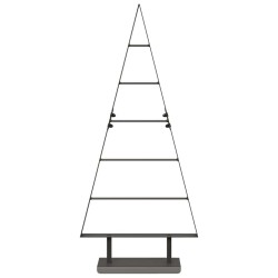 Arbre de Noël en métal avec support Noir 90 cm Acier 512858512858