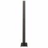 Arbre de Noël en métal avec support Noir 90 cm Acier 512858512858