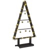 Arbre de Noël en métal avec support Noir 60 cm Acier 512860512860