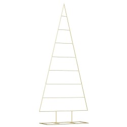 Arbre de Noël en métal Doré 211 cm Acier peint par poudre 512861512861