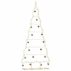 Arbre de Noël en métal Doré 211 cm Acier peint par poudre 512861512861