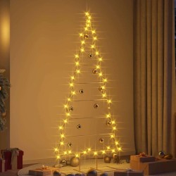 Arbre de Noël en métal Doré 181 cm Acier peint par poudre 512862512862