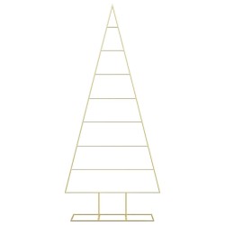 Arbre de Noël en métal Doré 181 cm Acier peint par poudre 512862512862