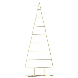 Arbre de Noël en métal Doré 150 cm Acier peint par poudre 512863512863