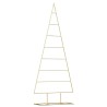 Arbre de Noël en métal Doré 150 cm Acier peint par poudre 512863512863