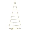 Arbre de Noël en métal Doré 125 cm Acier peint par poudre 512864512864