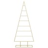 Arbre de Noël en métal Doré 125 cm Acier peint par poudre 512864512864