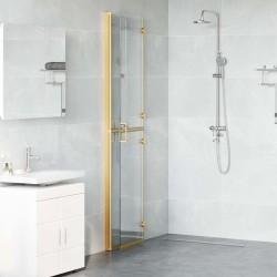 Paroi de douche à l'italienne Doré 100 x 6,5 x 190 cm 512869512869