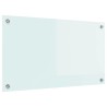 Crédence de cuisine Blanc 70 x 40 cm verre trempé 512872512872