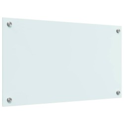 Crédence de cuisine Blanc 70 x 40 cm verre trempé 512872512872