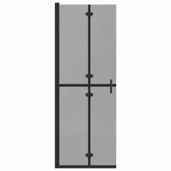 Paroi de douche à l'italienne Noir 70 x 6,5 x 190 cm 512875512875