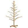 Arbre de Noël en bois Marron 125 cm Bois de pin massif 512881512881