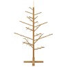 Arbre de Noël en bois Marron 125 cm Bois de pin massif 512881512881