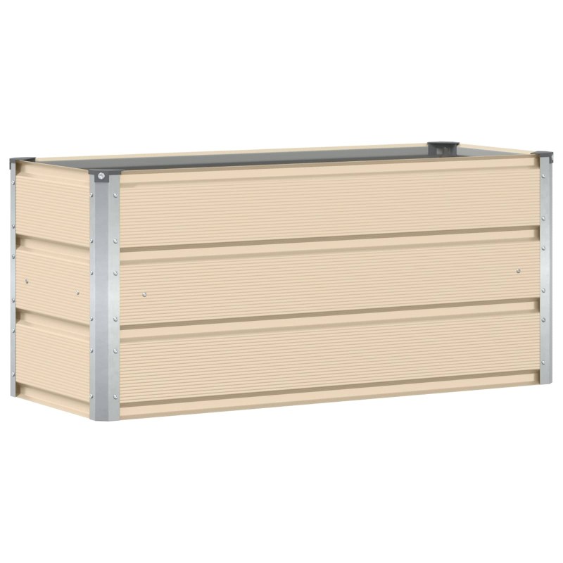 Jardinière Ivoire 100 x 40 x 45 cm Acier 512882512882