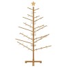 Arbre de Noël en bois Marron 150 cm Bois de pin massif 512883512883