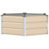 Jardinière Ivoire 129 x 129 x 45 cm Acier 512885512885