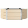 Jardinière Ivoire 129 x 129 x 45 cm Acier 512885512885