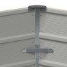 Jardinière Ivoire 129 x 129 x 45 cm Acier 512885512885
