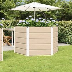 Jardinière Ivoire 129 x 129 x 75 cm Acier 512886512886