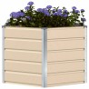 Jardinière Ivoire 129 x 129 x 75 cm Acier 512886512886