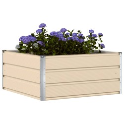 Jardinière Ivoire 100 x 100 x 45 cm Acier 512887512887
