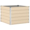 Jardinière Ivoire 100 x 100 x 75 cm Acier 512888512888
