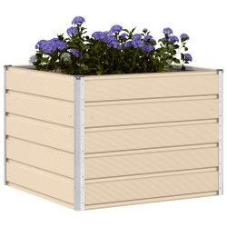 Jardinière Ivoire 100 x 100 x 75 cm Acier 512888512888