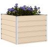 Jardinière Ivoire 100 x 100 x 75 cm Acier 512888512888
