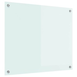 Crédence de cuisine Blanc 70 x 60 cm verre trempé 512894512894