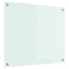 Crédence de cuisine Blanc 70 x 60 cm verre trempé 512894512894