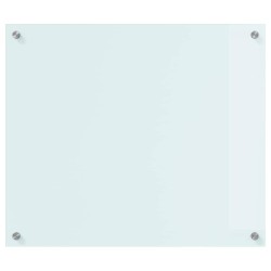 Crédence de cuisine Blanc 70 x 60 cm verre trempé 512894512894