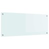 Crédence de cuisine Blanc 100 x 40 cm verre trempé 512896512896