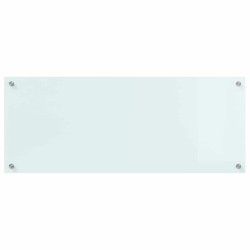 Crédence de cuisine Blanc 100 x 40 cm verre trempé 512896512896
