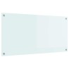 Crédence de cuisine Blanc 100 x 50 cm verre trempé 512897512897