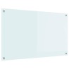 Crédence de cuisine Blanc 100 x 60 cm verre trempé 512898512898