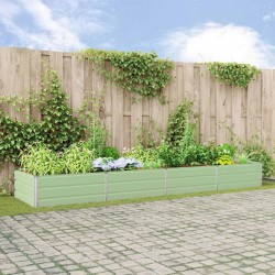 Jardinière Vert pastel 385 x 100 x 45 cm Acier galvanisé 512899512899