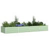 Jardinière Vert pastel 385 x 100 x 45 cm Acier galvanisé 512899512899