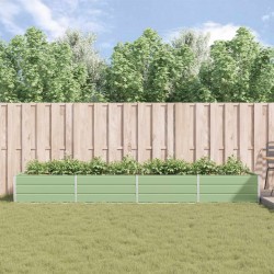 Jardinière Vert pastel 385 x 100 x 45 cm Acier galvanisé 512899512899