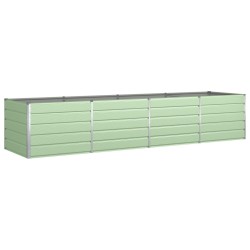 Jardinière Vert pastel 385 x 100 x 75 cm Acier galvanisé 512900512900
