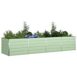 Jardinière Vert pastel 385 x 100 x 75 cm Acier galvanisé 512900512900