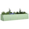 Jardinière Vert pastel 385 x 100 x 75 cm Acier galvanisé 512900512900