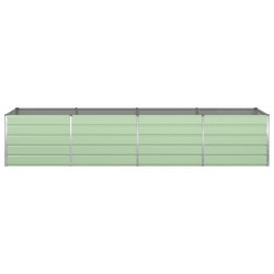 Jardinière Vert pastel 385 x 100 x 75 cm Acier galvanisé 512900512900