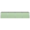 Jardinière Vert pastel 385 x 100 x 75 cm Acier galvanisé 512900512900