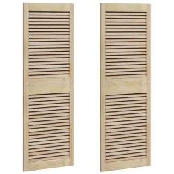 Porte de Cabinet avec porte 2 pcs Naturel 49,5 x 2,1 x 140,5 cm 512901512901