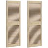 Porte de Cabinet avec porte 2 pcs Naturel 49,5 x 2,1 x 140,5 cm 512901512901