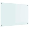 Crédence de cuisine Blanc 90 x 60 cm verre trempé 512905512905