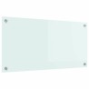 Crédence de cuisine Blanc 80 x 40 cm verre trempé 512908512908