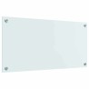 Crédence de cuisine Blanc 80 x 40 cm verre trempé 512908512908